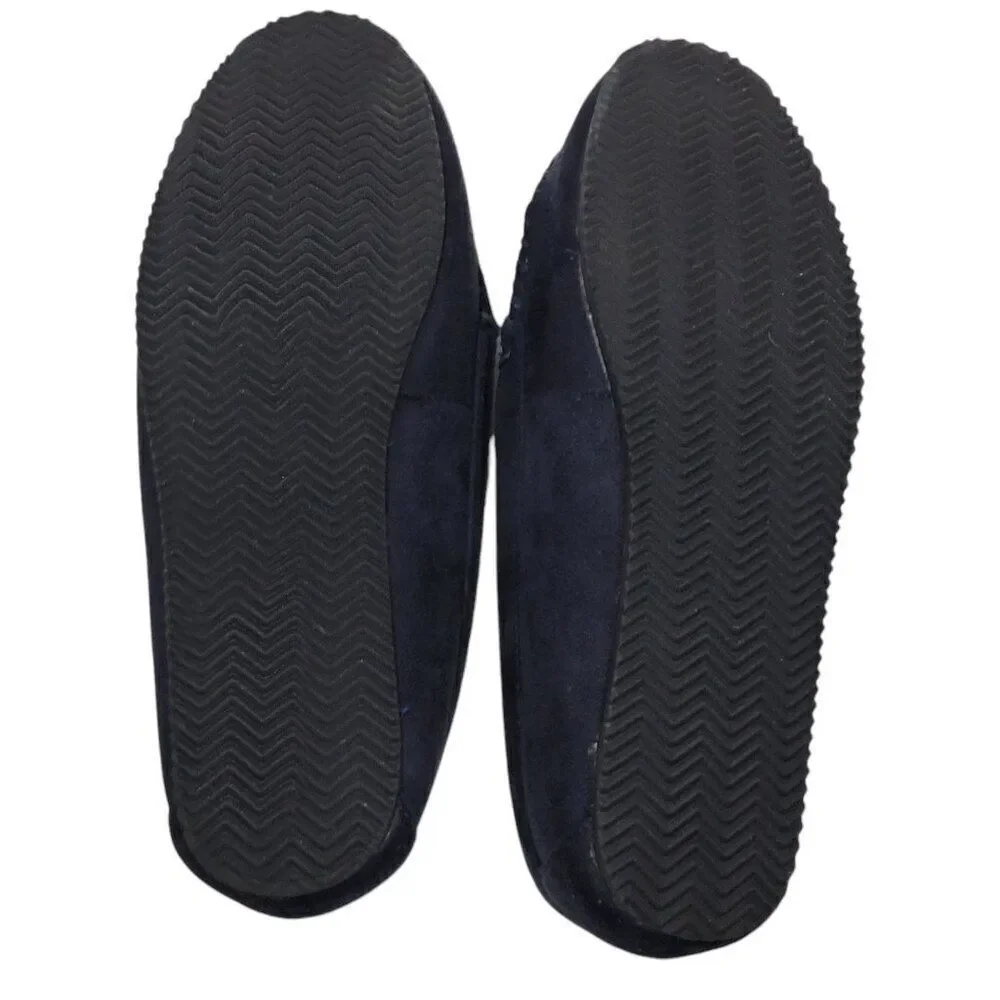 Polo Ralph Lauren Slippers Big Kid‎ Boys Child Size 9 Dezi V Bear Faux Suede Fur